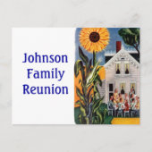 Briefkaart  Voorportaal Familie tog Renuion PC (Voorkant)