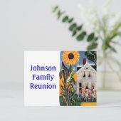 Briefkaart Voorportaal Familie tog Renuion PC (Staand voorkant)