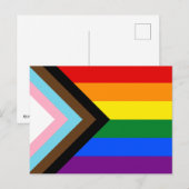 Briefkaart Voortgangsvlag (Voorkant / Achterkant)