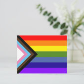 Briefkaart Voortgangsvlag (Staand voorkant)