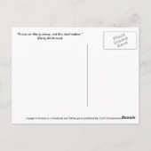 Briefkaart Voyage naar Fantasy - Oriental Felines (Achterkant)