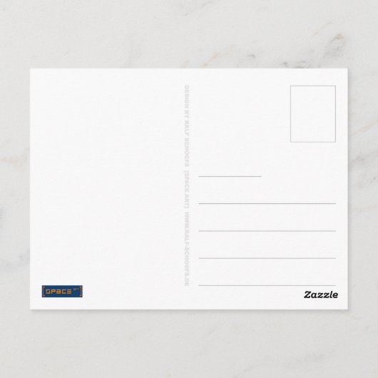 Briefkaart Vrede op aarde (Achterkant)