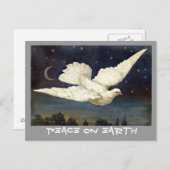 briefkaart "Vrede op Aarde" (Voorkant / Achterkant)