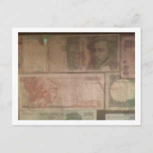 Briefkaart vreemde valuta