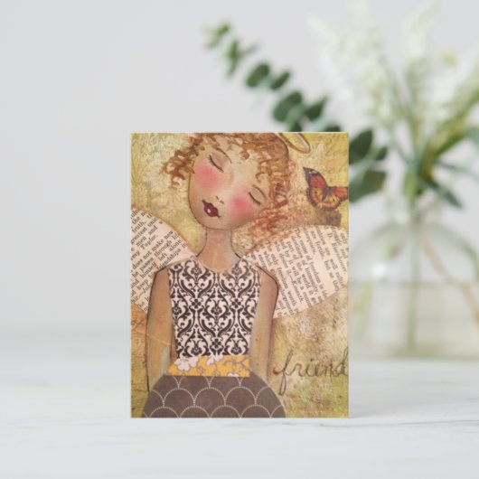 Briefkaart - Vriend (Staand voorkant)