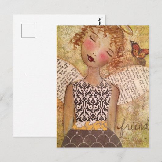 Briefkaart - Vriend (Voorkant / Achterkant)