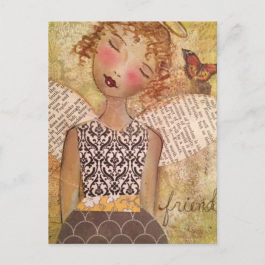Briefkaart - Vriend (Voorkant)
