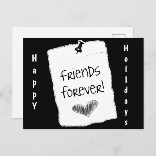 * BRIEFKAART * * * VRIENDS BUREVER * * * in *CHRIS (Voorkant / Achterkant)