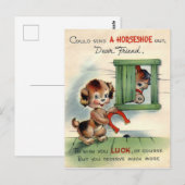 Briefkaart  vriendschap (Voorkant / Achterkant)