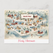  briefkaart Vrolijk kerstfeest (Voorkant)