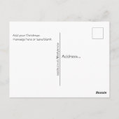 Briefkaart - Vrolijk kerstgedicht (Achterkant)