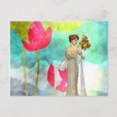 Briefkaart  Vrouw (Voorkant)