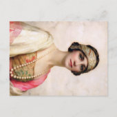 BRIEFKAART  VROUW 1 (Voorkant)