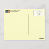 Briefkaart: "Vrouw van het hert" Briefkaart (Achterkant)