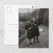 Briefkaart vrouwen (Voorkant / Achterkant)