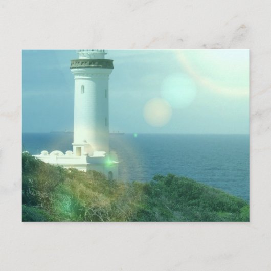 Briefkaart vuurtoren (Voorkant)