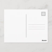 Briefkaart vuurtoren (Achterkant)