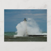 Briefkaart vuurtoren (Voorkant)