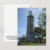 Briefkaart vuurtoren (Voorkant / Achterkant)