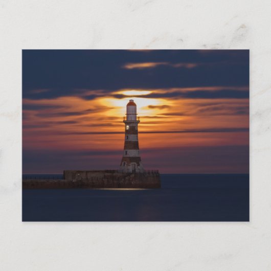 Briefkaart vuurtoren (Voorkant)