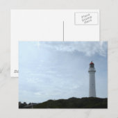 Briefkaart vuurtoren (Voorkant / Achterkant)