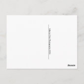 Briefkaart vuurtoren (Achterkant)