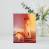 Briefkaart vuurtoren (Staand voorkant)