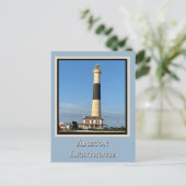 Briefkaart vuurtoren van Absecon (Staand voorkant)