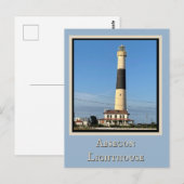 Briefkaart vuurtoren van Absecon (Voorkant / Achterkant)