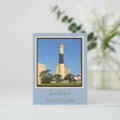 Briefkaart vuurtoren van Absecon (Staand voorkant)