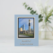 Briefkaart vuurtoren van Absecon (Staand voorkant)