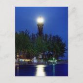 Briefkaart vuurtoren van Hillsboro (Voorkant)