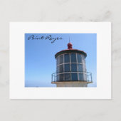 Briefkaart vuurtoren van Point Reyes (Voorkant)