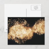 Briefkaart vuurwerk (Voorkant / Achterkant)