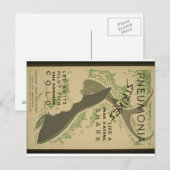 Briefkaart waarschuwing voor longontsteking (Voorkant / Achterkant)