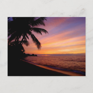 Briefkaart - Waialua Sunset