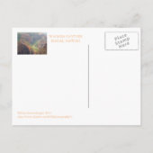 BRIEFKAART, WAIMEA CANYON/WATERFALLS, KAUAI, HAWAI BRIEFKAART (Achterkant)