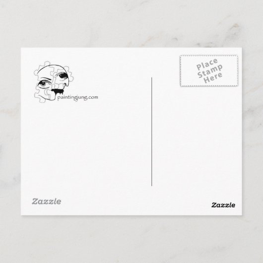 Briefkaart wakker maken (Achterkant)