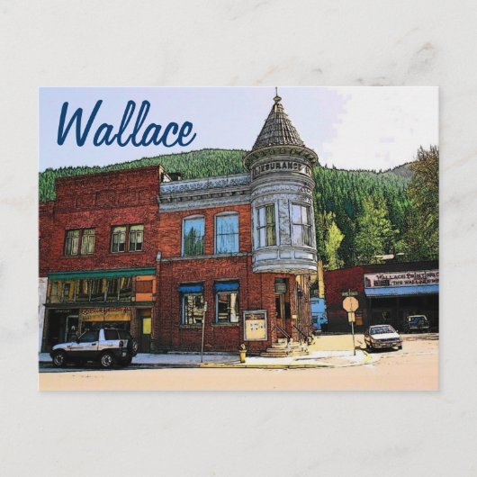 Briefkaart Wallace (ID) (Voorkant)