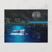 Briefkaart walvisvis (Voorkant)