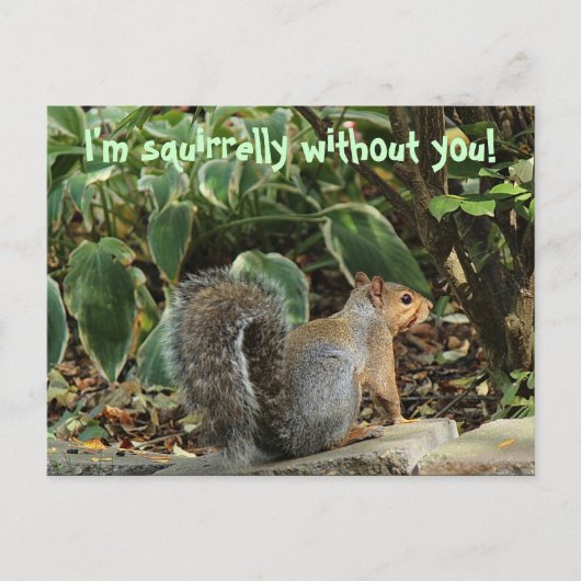 Briefkaart wanneer iemand ontbreekt (Voorkant)