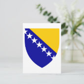 Briefkaart wapenstilstand van Bosnië en Herzegovin (Staand voorkant)