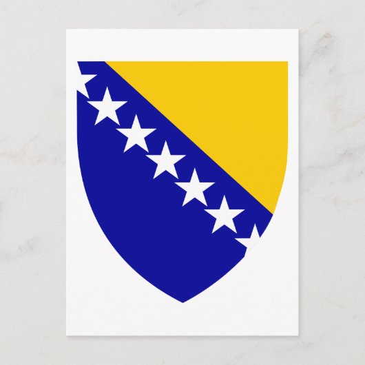 Briefkaart wapenstilstand van Bosnië en Herzegovin (Voorkant)