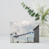 Briefkaart wasdag (Staand voorkant)