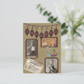 Briefkaart  wasdag (Staand voorkant)