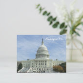 Briefkaart Washington (Staand voorkant)