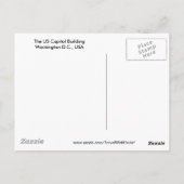 Briefkaart Washington (Achterkant)