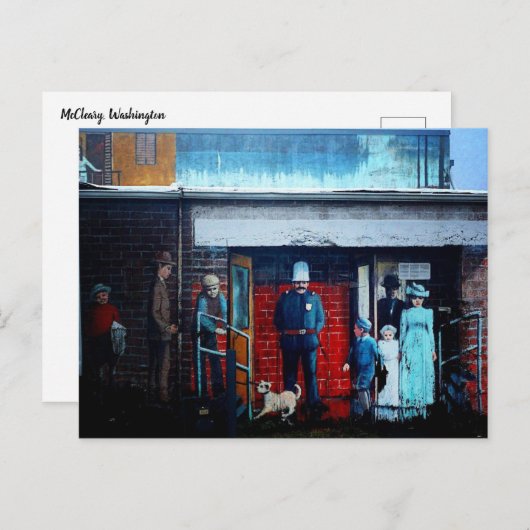 Briefkaart Washington (Voorkant / Achterkant)