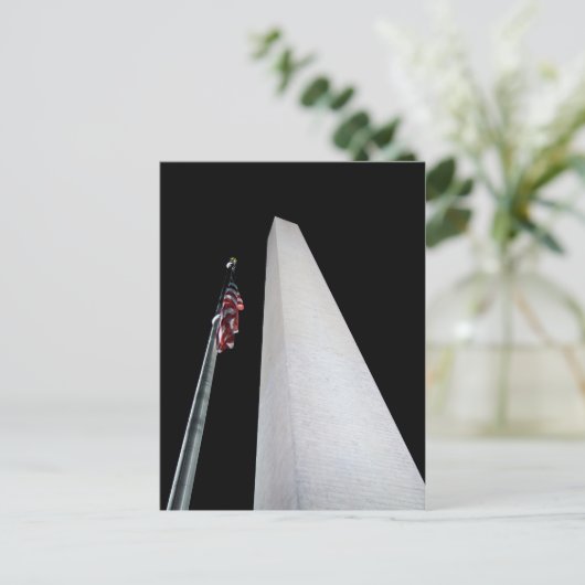 Briefkaart Washington Monument (Staand voorkant)