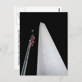 Briefkaart Washington Monument (Voorkant / Achterkant)